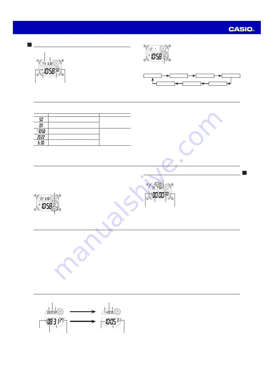 Casio 3512 Operation Manual Download Page 2