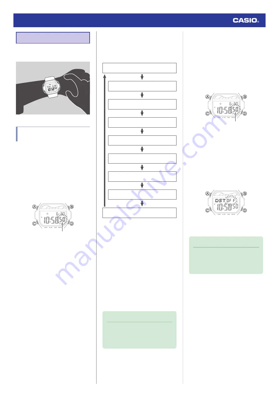 Casio 3522 Operation Manual Download Page 7