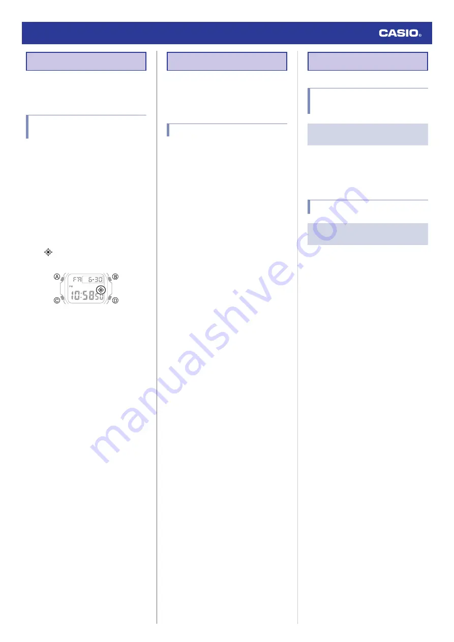 Casio 3523 Operation Manual Download Page 11