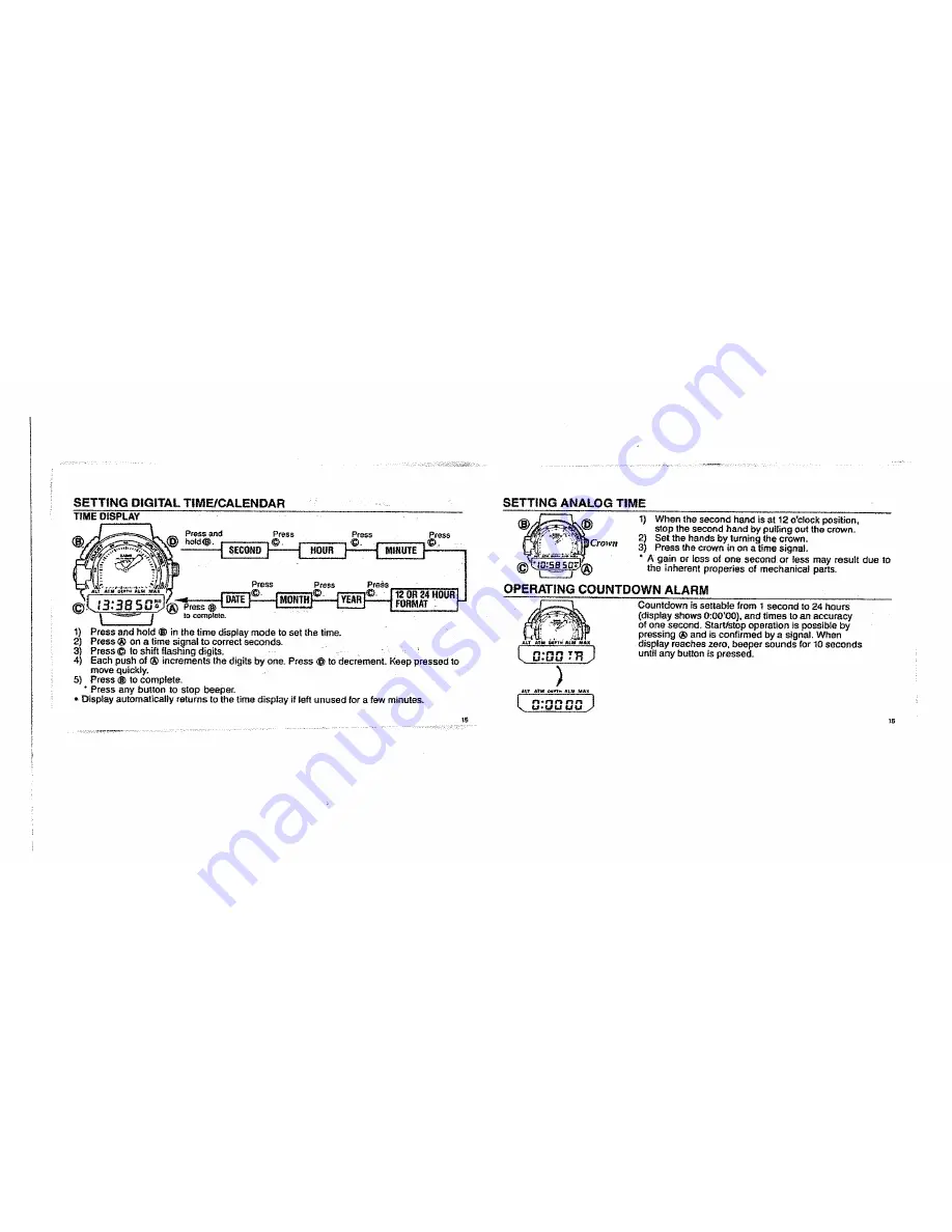 Casio 376 User Manual Download Page 9