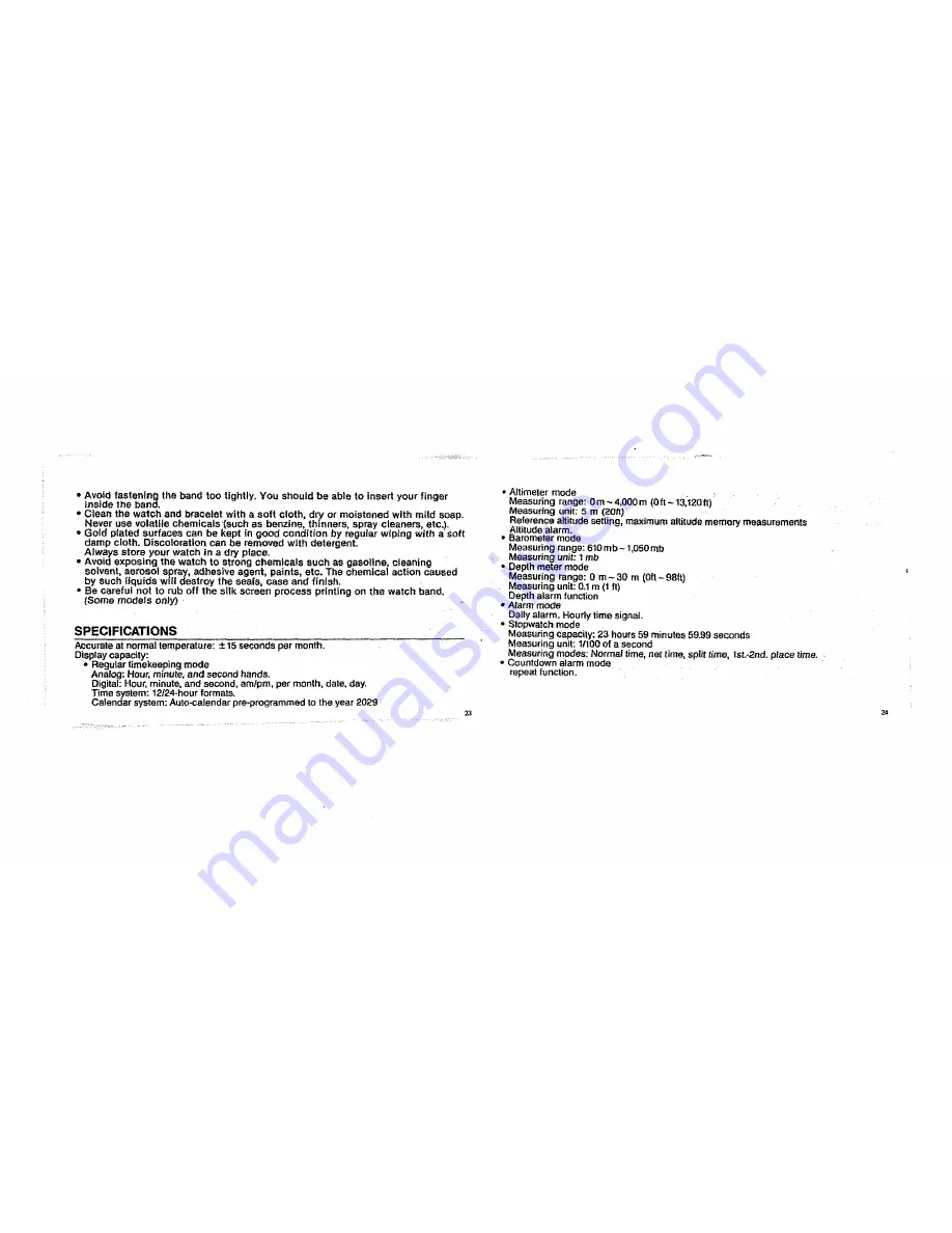 Casio 376 User Manual Download Page 13