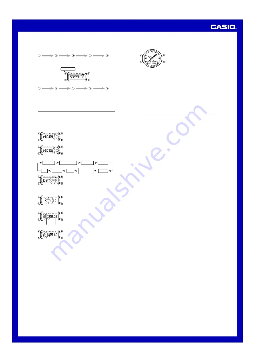 Casio 4706 Operation Manual Download Page 4