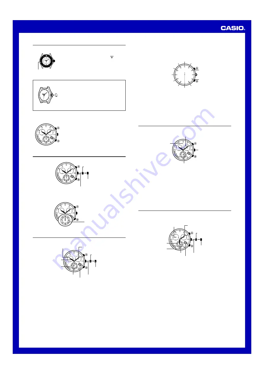 Casio 4725 Operation Manual Download Page 1