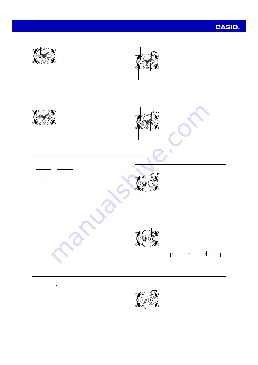 Casio 5229 Operation Manual Download Page 3