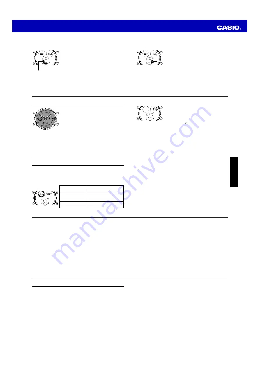 Casio 5257 Operation Manual Download Page 4