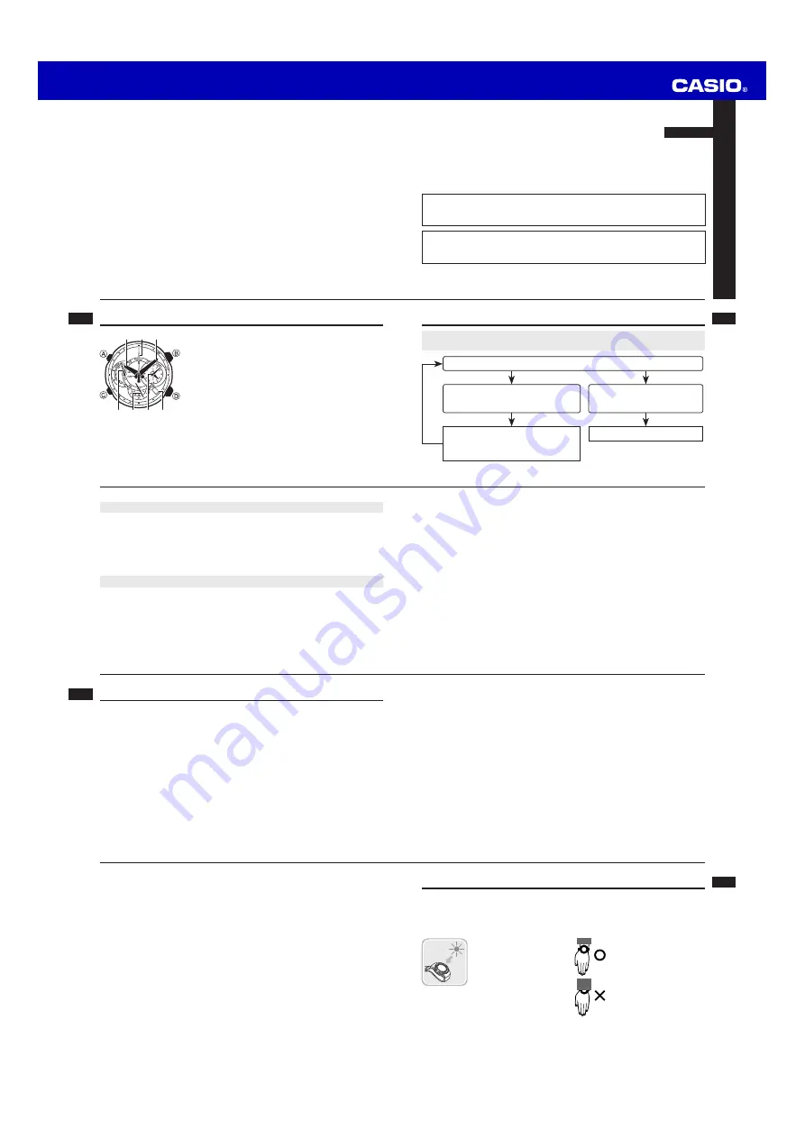 Casio 5262 Operation Manual Download Page 1