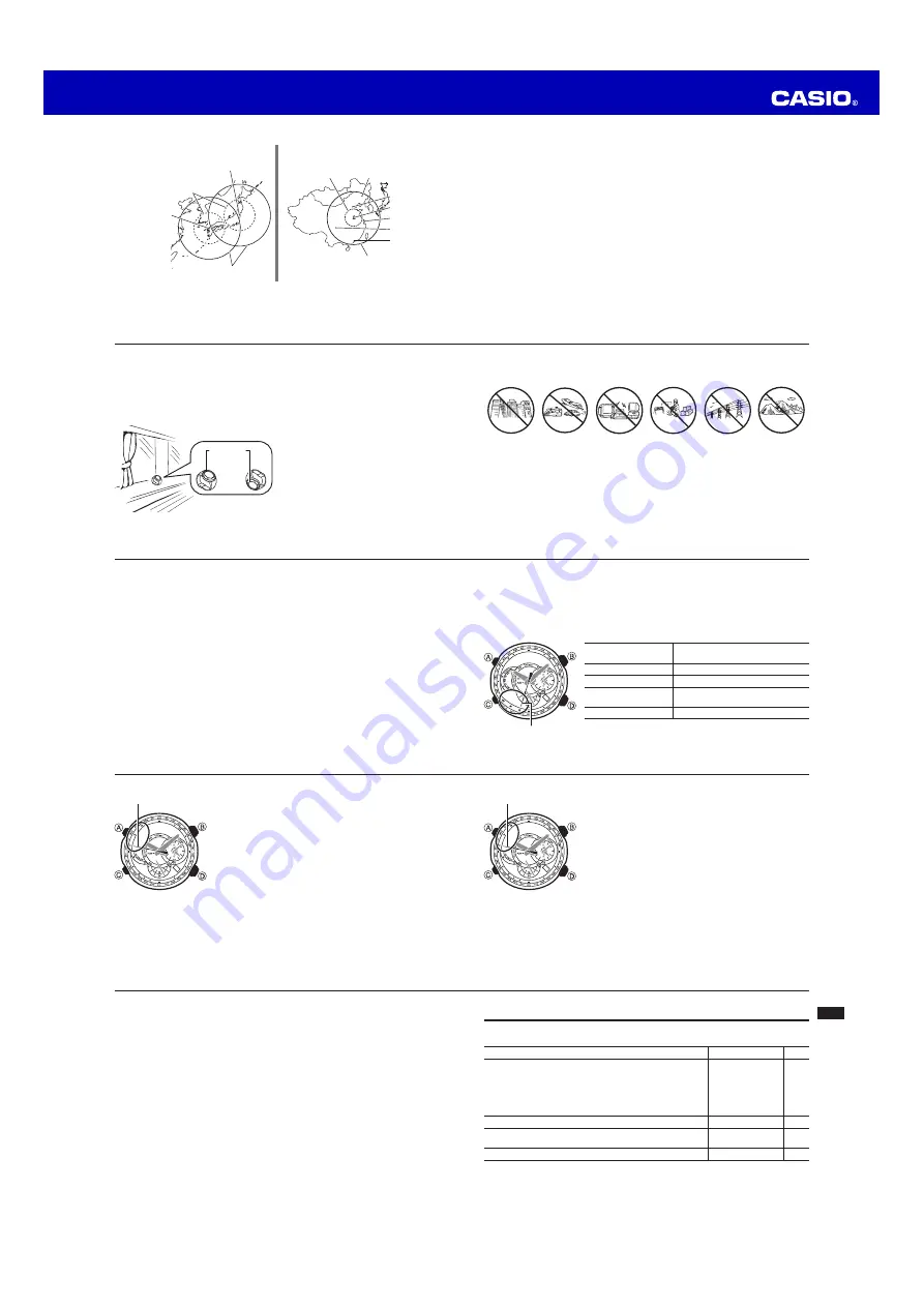 Casio 5262 Operation Manual Download Page 3