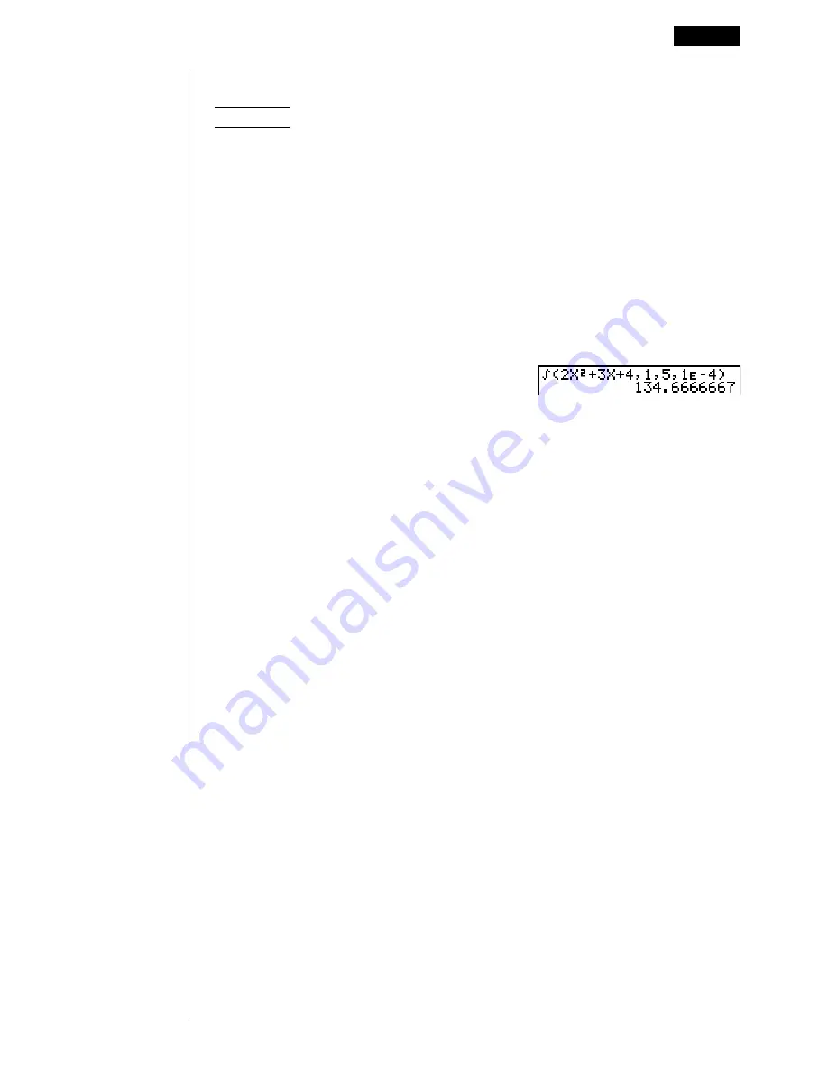 Casio CFX-9850G PLUS User'S Manual & Technical Reference Download Page 89