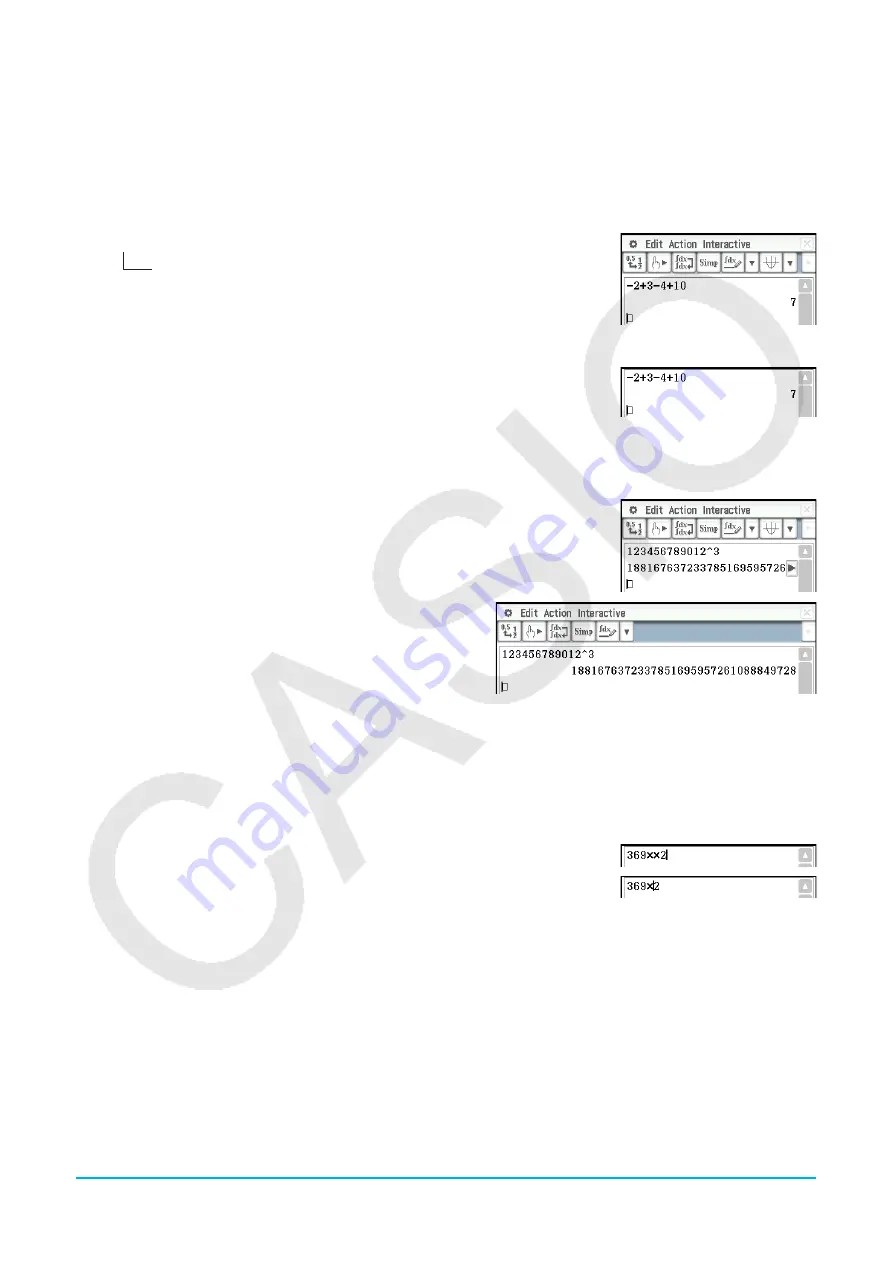 Casio ClassPad II fx-CP400+E User Manual Download Page 20