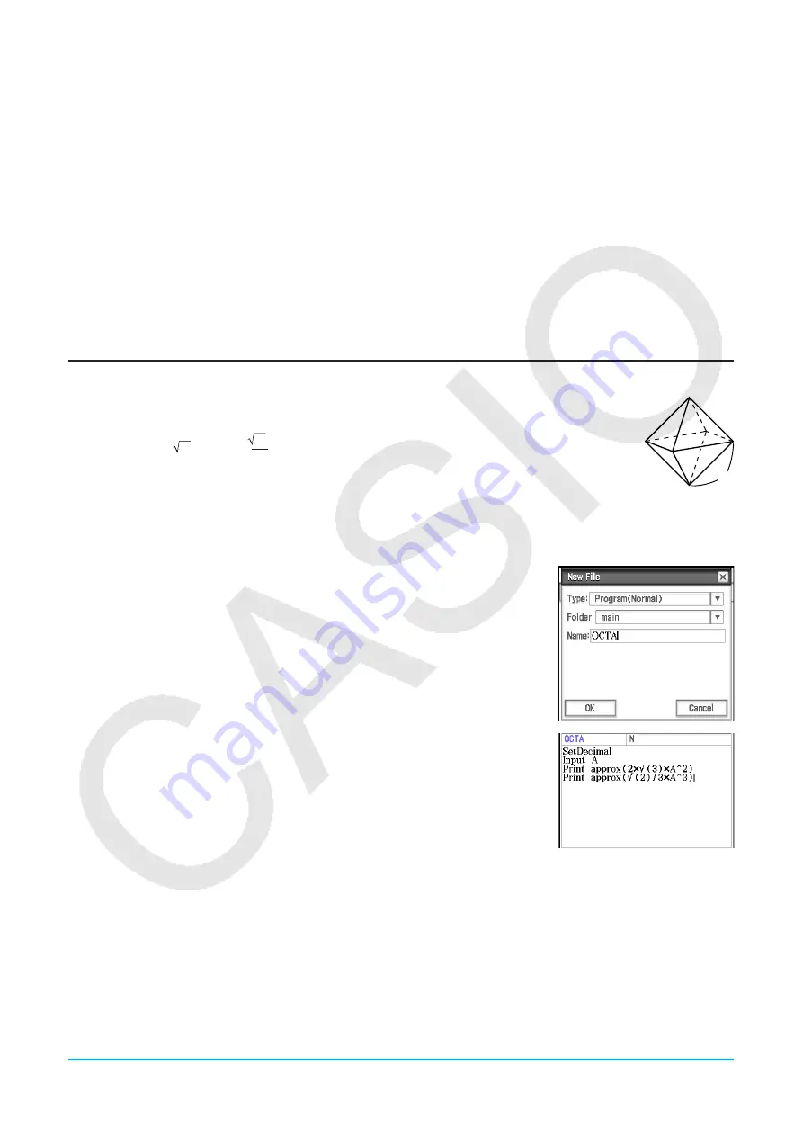 Casio ClassPad II fx-CP400+E User Manual Download Page 197