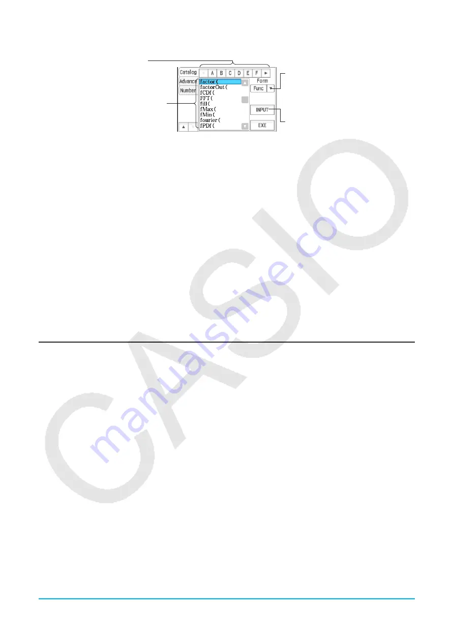 Casio CLASSPAD II User Manual Download Page 25