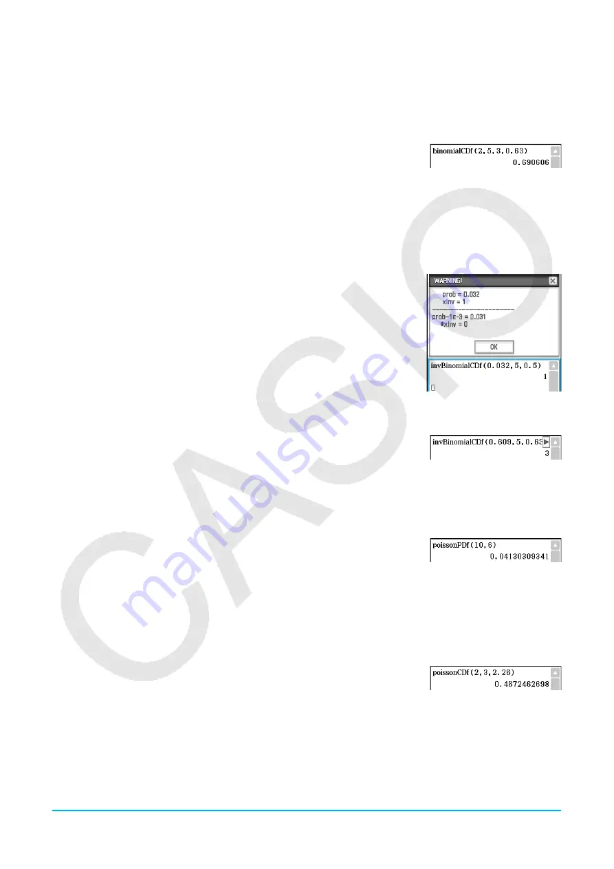 Casio CLASSPAD II User Manual Download Page 86