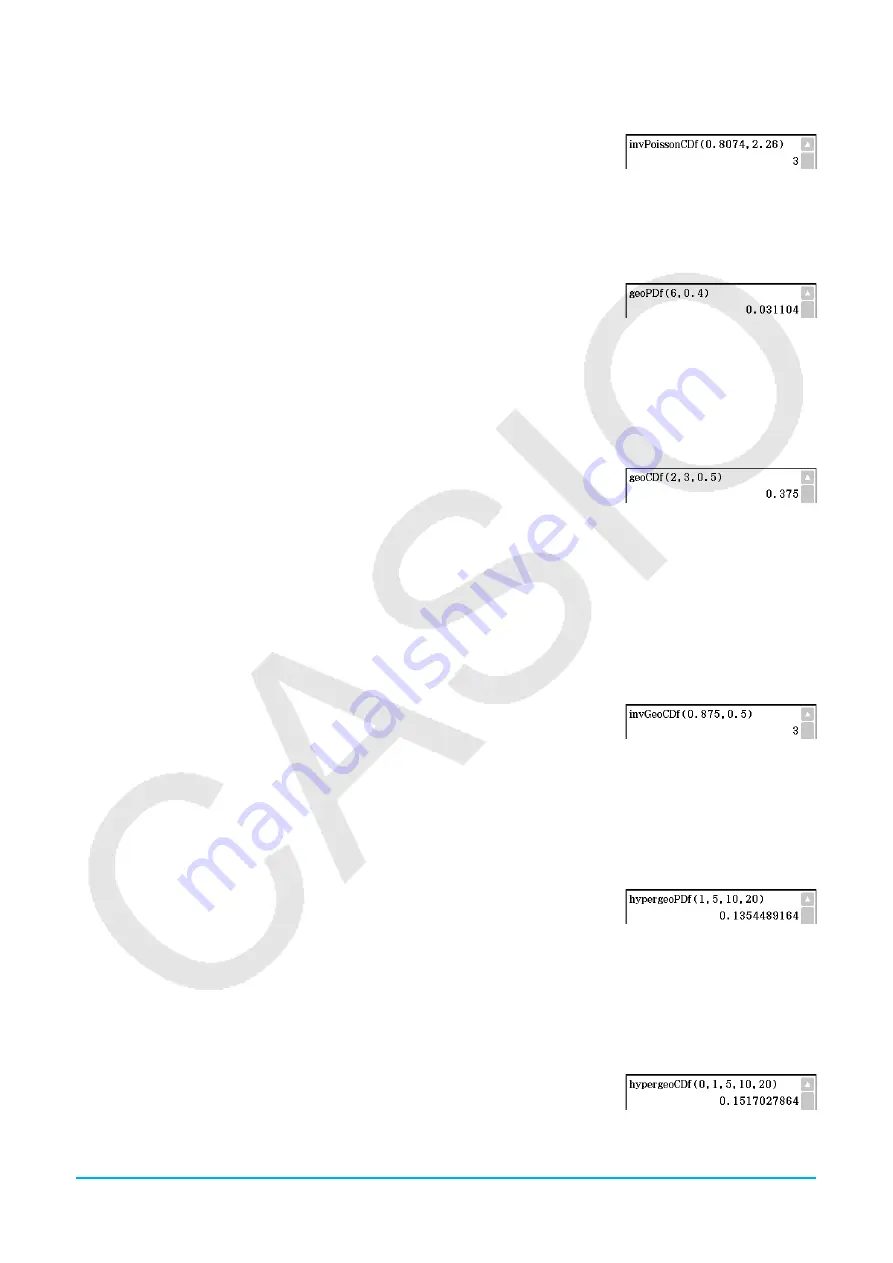 Casio CLASSPAD II User Manual Download Page 87