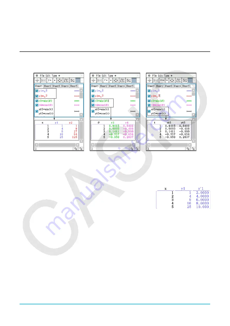 Casio CLASSPAD II User Manual Download Page 106