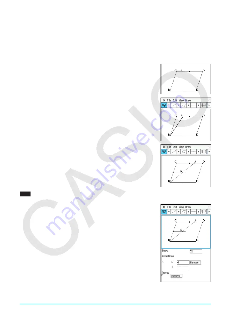 Casio CLASSPAD II User Manual Download Page 168