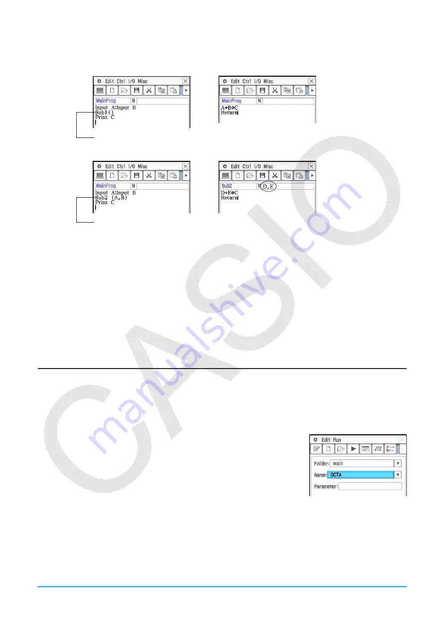 Casio CLASSPAD II User Manual Download Page 192