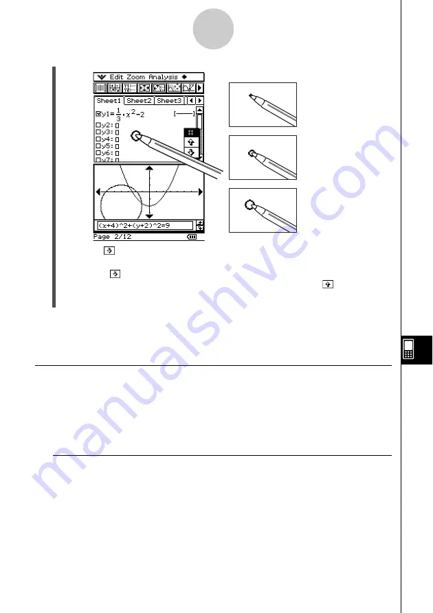 Casio CLASSPad300 - ClassPad 300 Touch-Screen Graphing Scientific Calculator User Manual Download Page 497