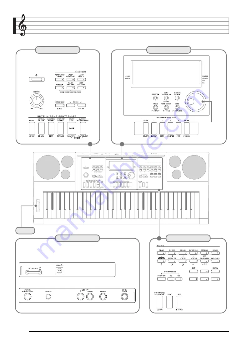 Casio CTK-6300in User Manual Download Page 5