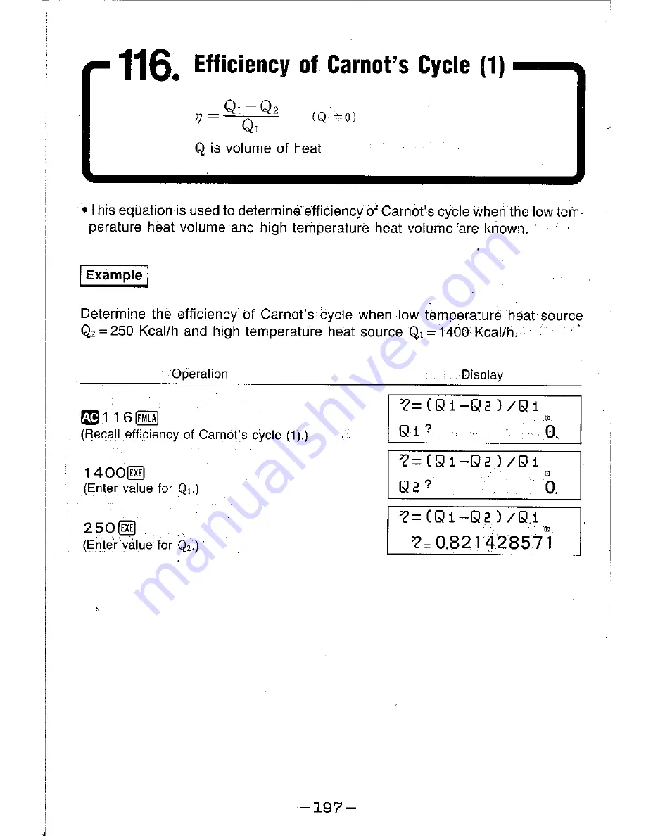 Casio fx-1000F Скачать руководство пользователя страница 196