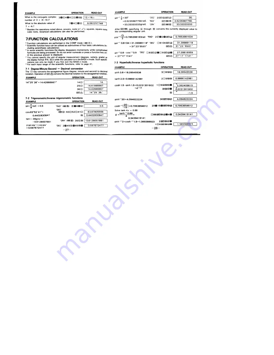 Casio fx-580 Operation Manual Download Page 15