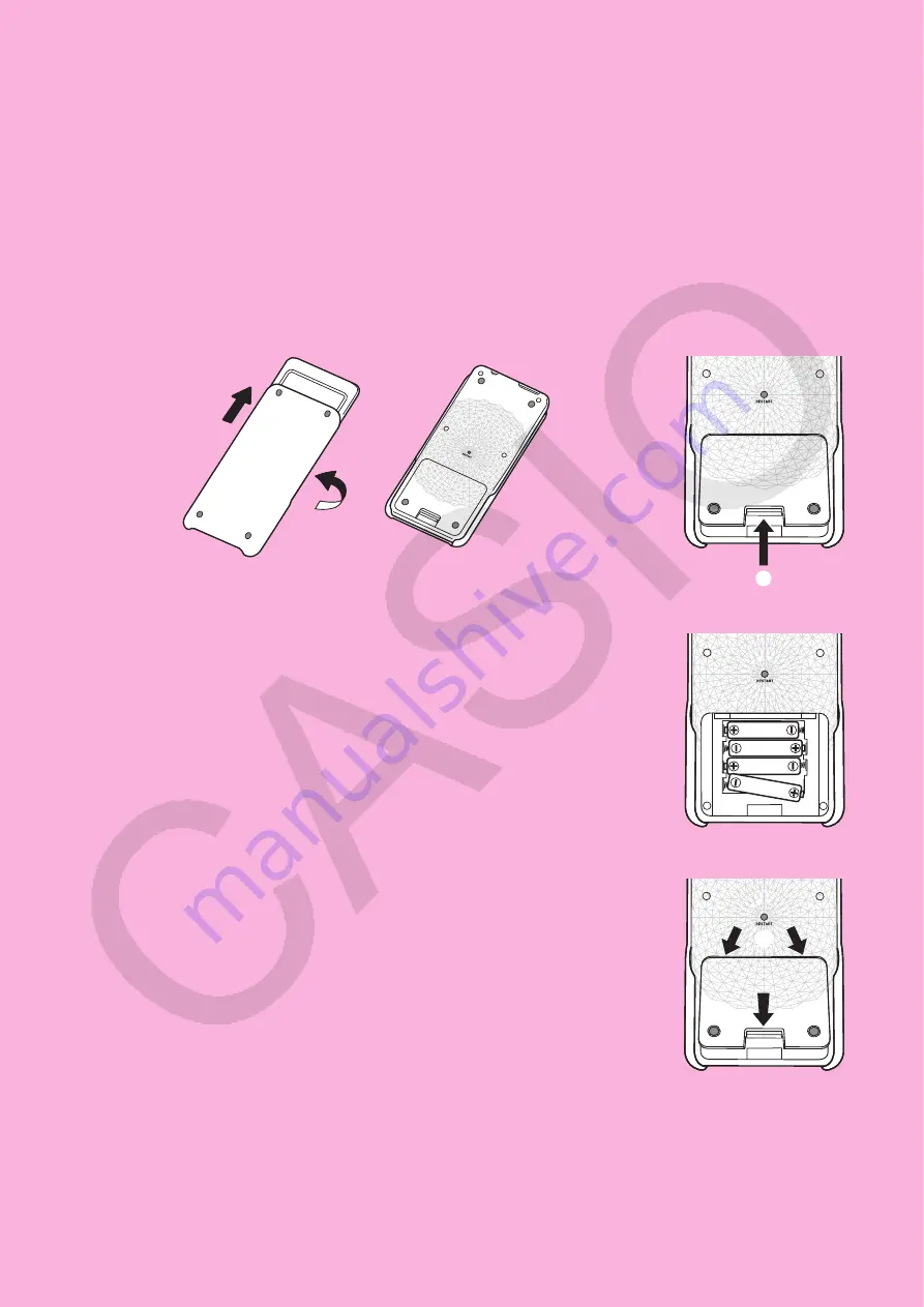 Casio fx-7400GIII Hardware User'S Manual Download Page 3