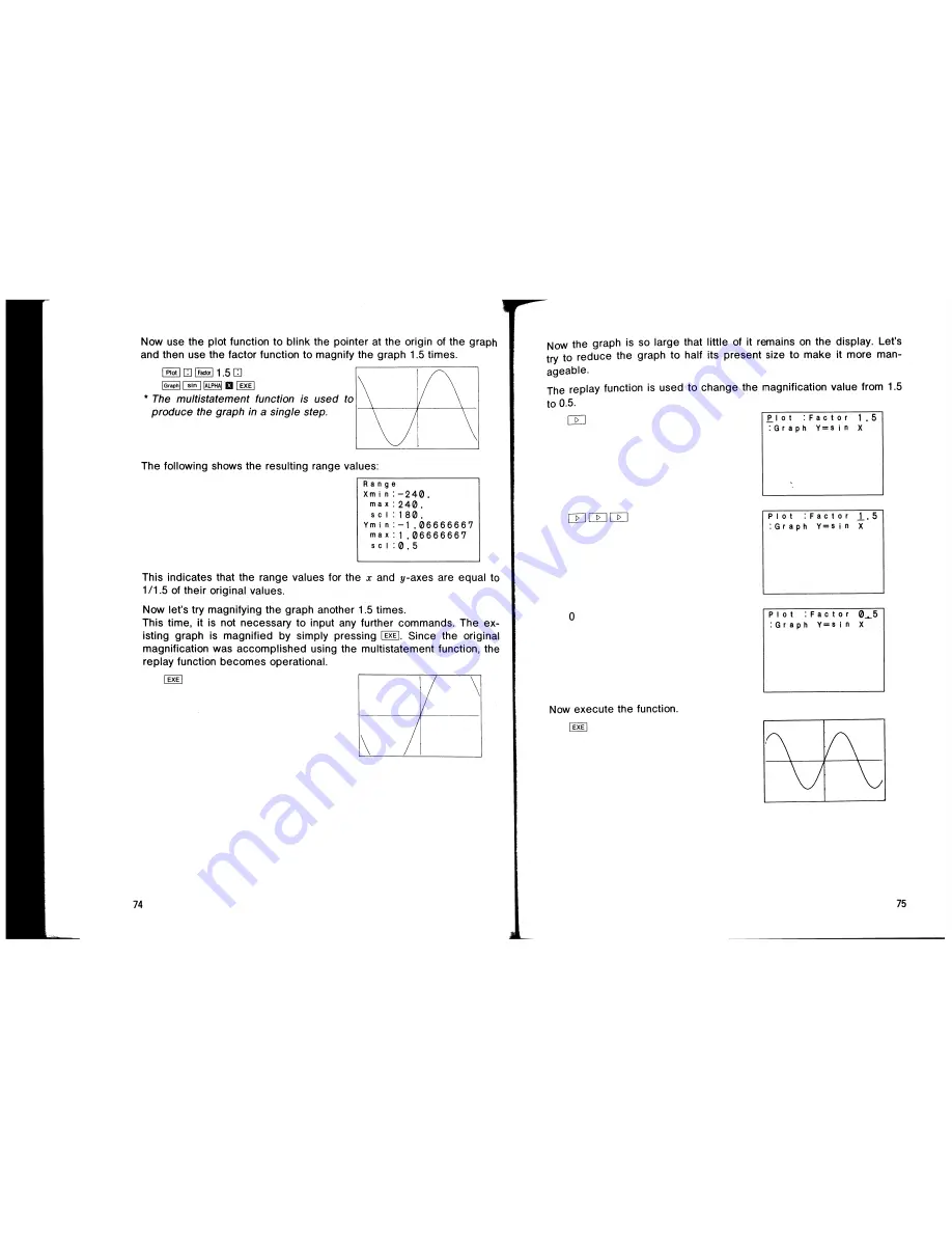 Casio fx-7500G Owner'S Manual Download Page 43