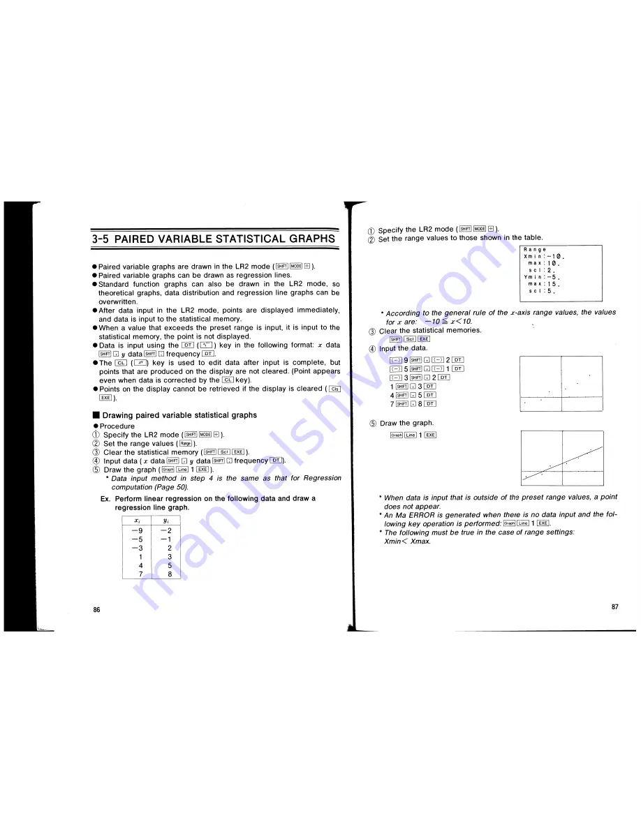 Casio fx-7500G Owner'S Manual Download Page 49