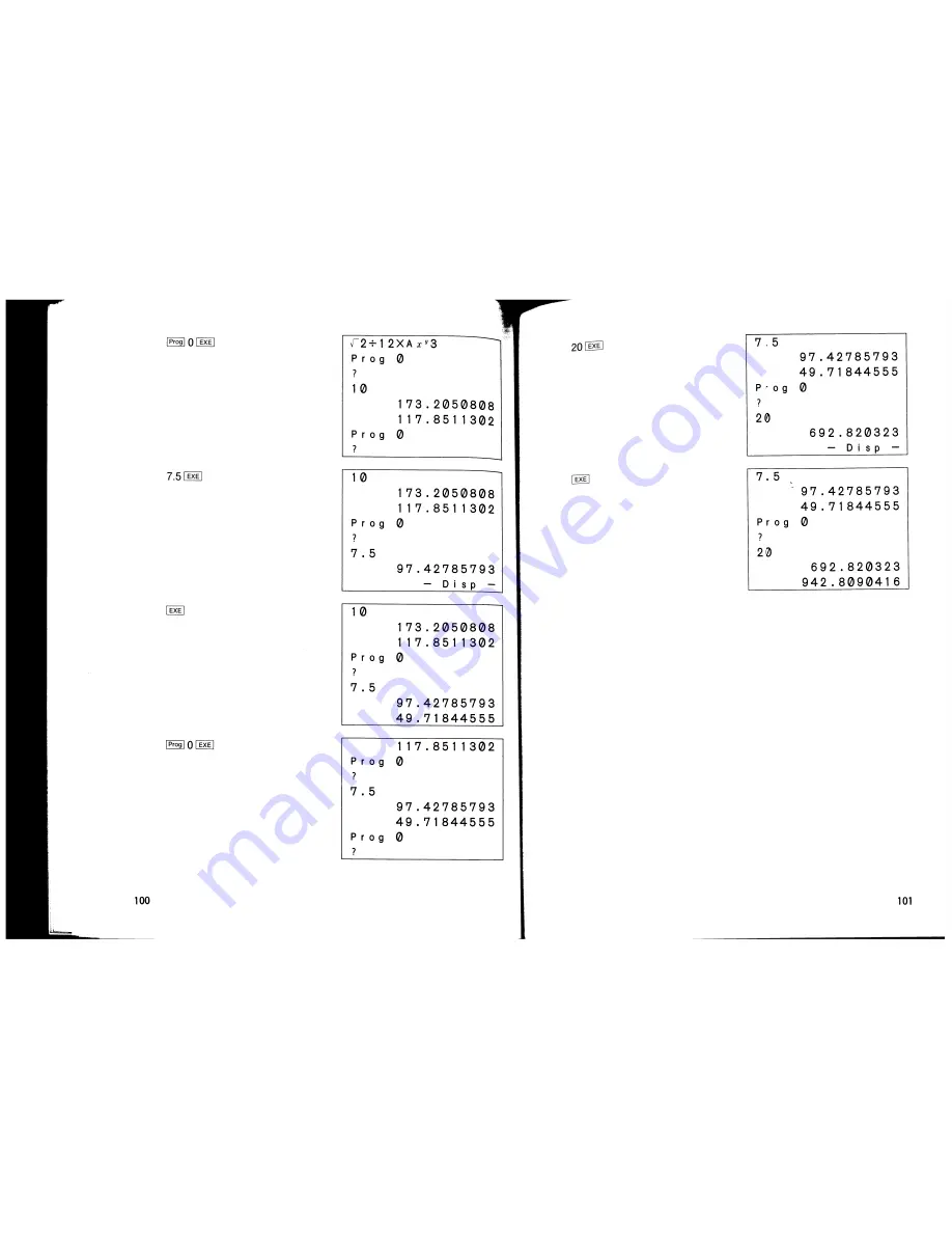 Casio fx-7500G Owner'S Manual Download Page 56