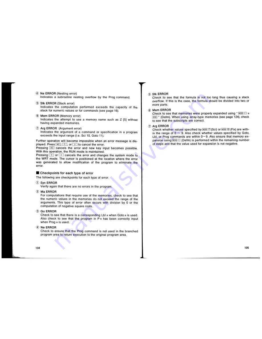 Casio fx-7500G Owner'S Manual Download Page 58