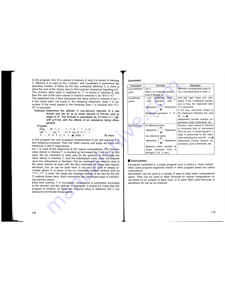 Casio fx-7500G Owner'S Manual Download Page 65