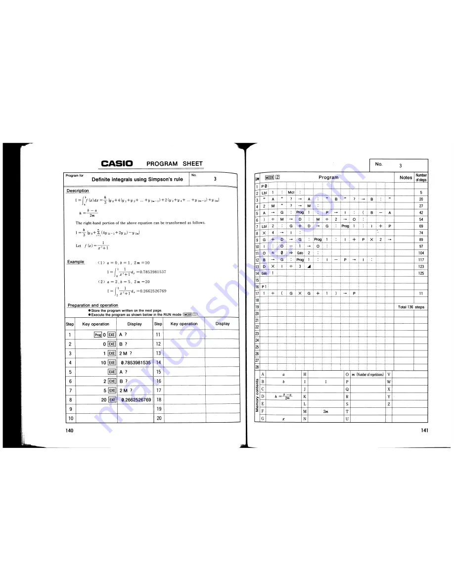 Casio fx-7500G Owner'S Manual Download Page 76