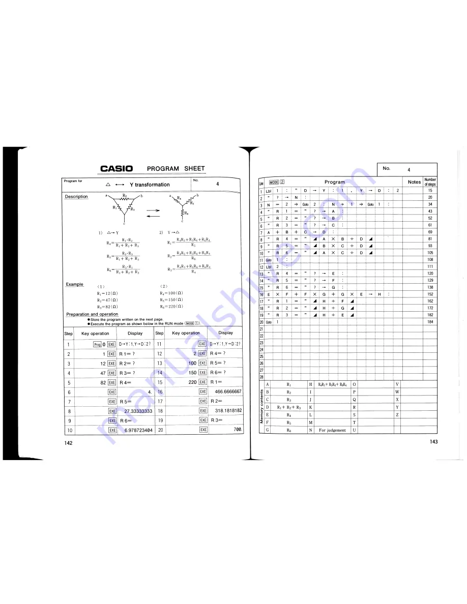 Casio fx-7500G Owner'S Manual Download Page 77