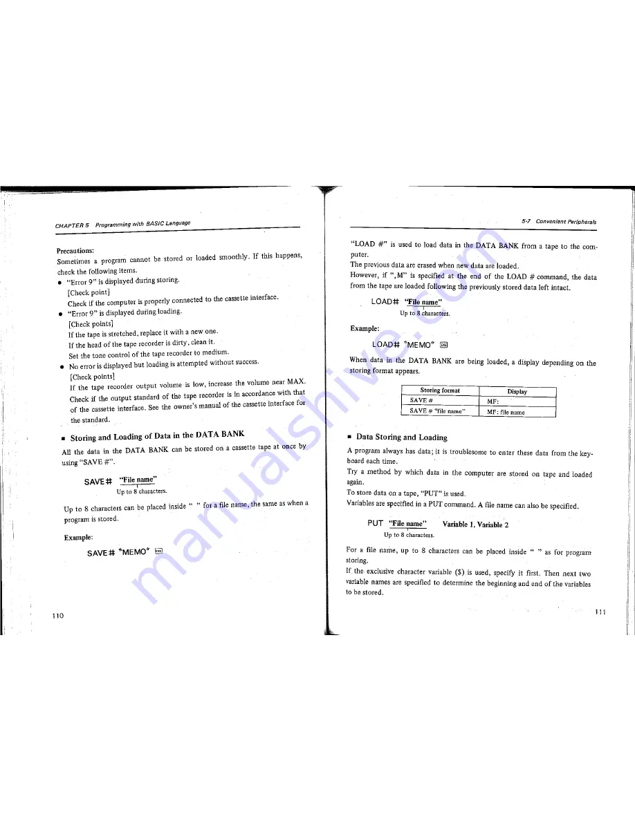 Casio FX-795P Owner'S Manual Download Page 62