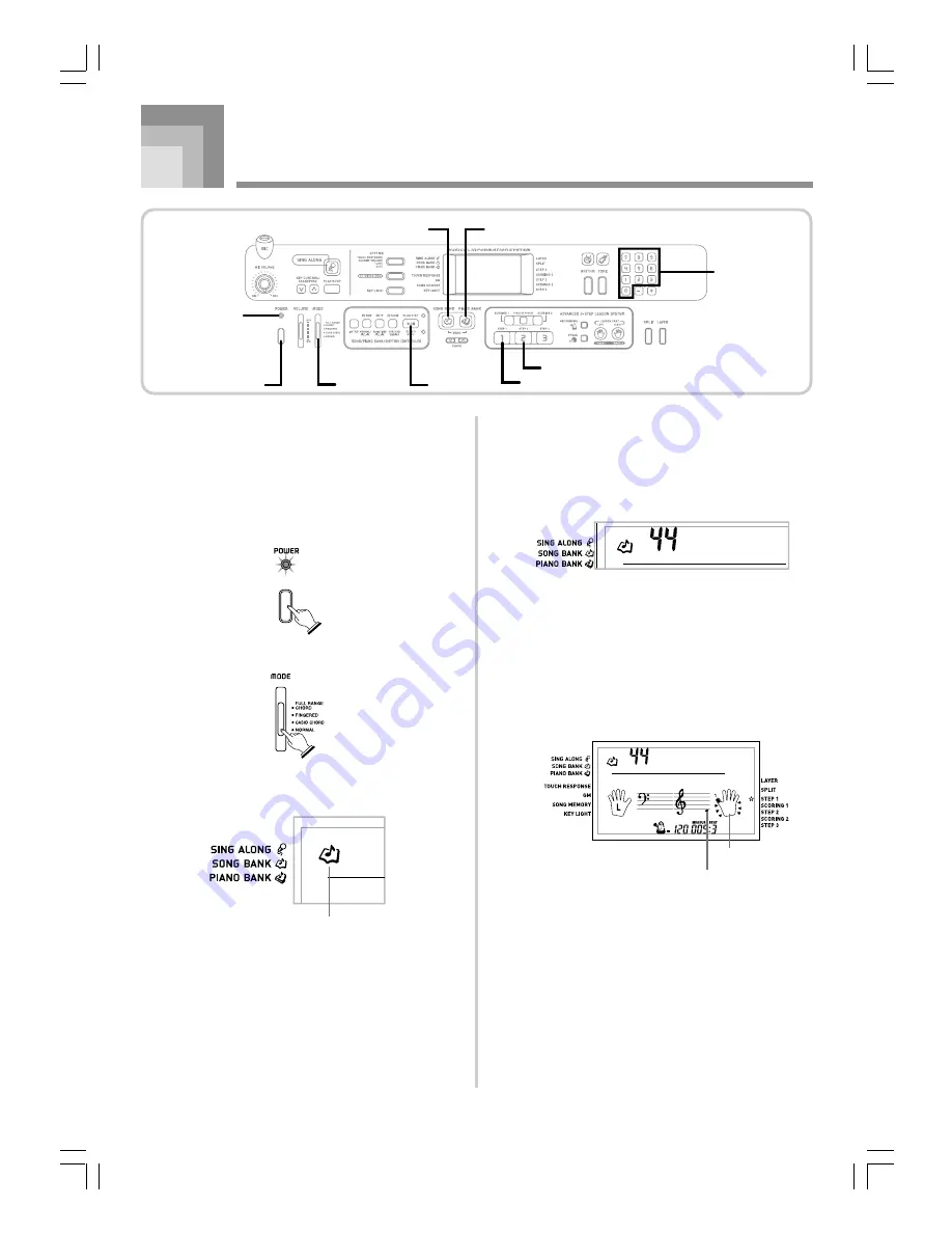 Casio LK-55 - 61 Key Lighted Keyboard User Manual Download Page 14