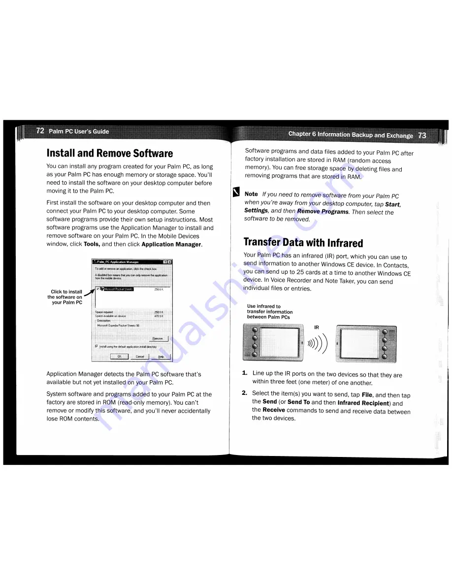 Casio PALM Manual Download Page 3