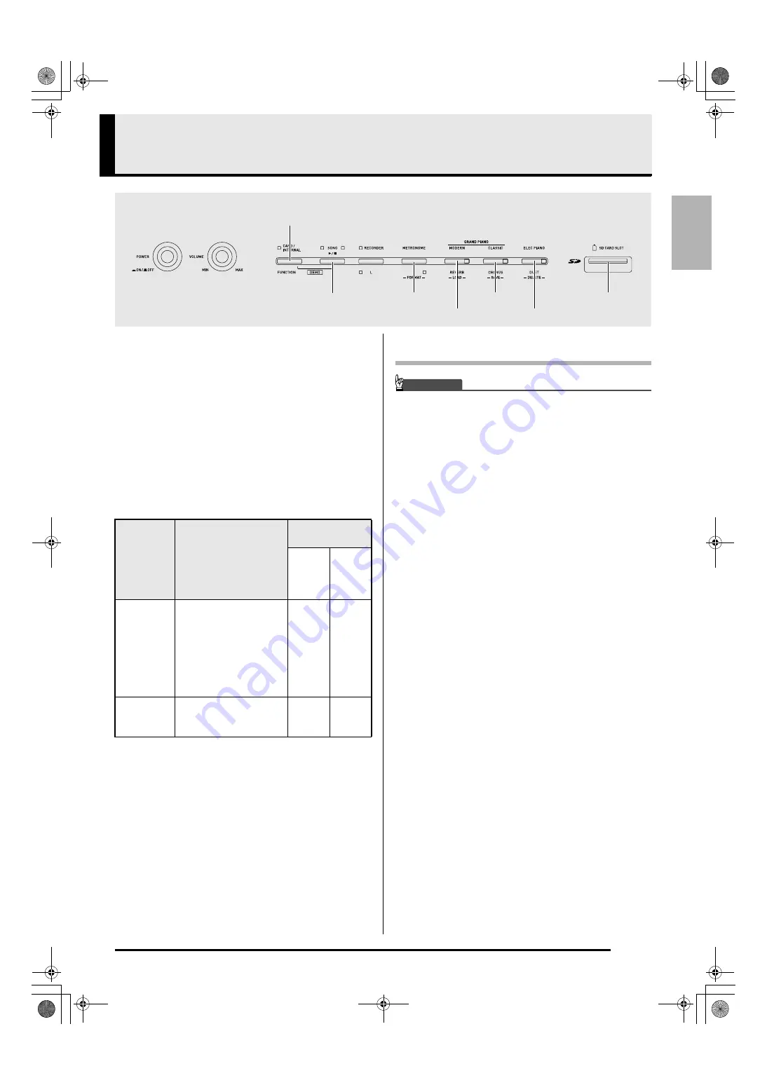 Casio Privia PX-830 User Manual Download Page 23