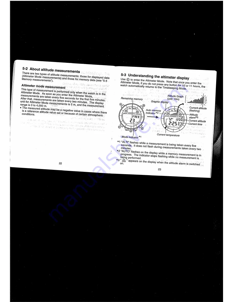 Casio QW 1171 General Manual Download Page 11