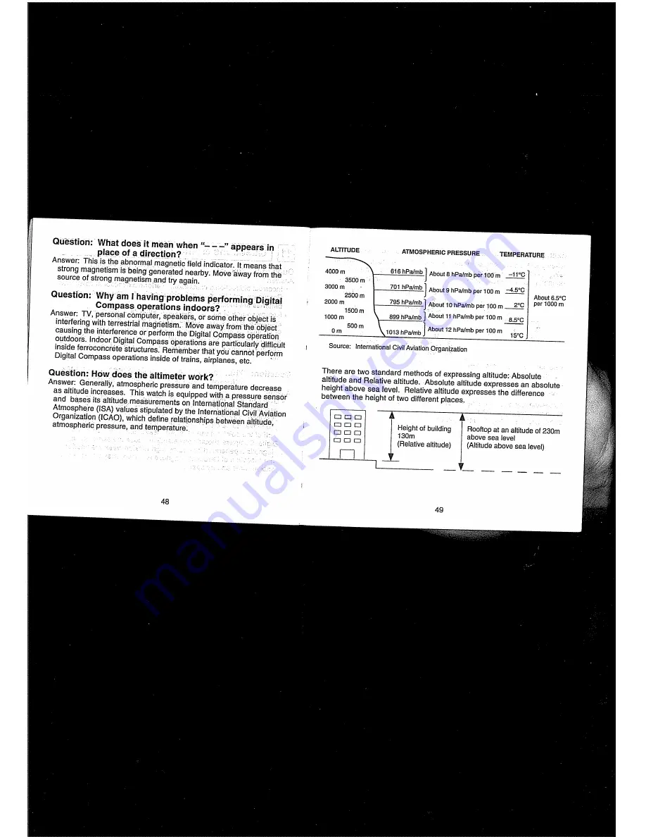 Casio QW 1171 General Manual Download Page 24