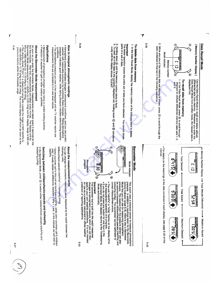 Casio QW-1318 User Manual Download Page 5