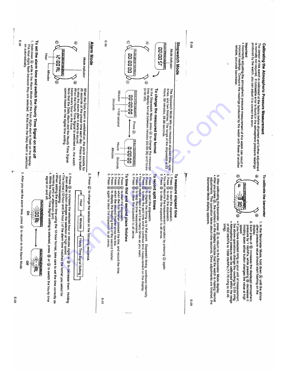 Casio QW-1318 User Manual Download Page 6