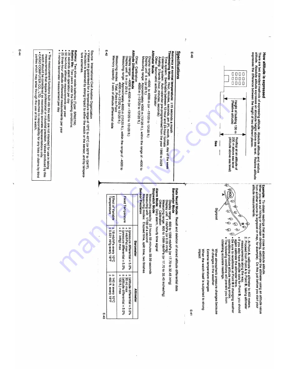 Casio QW-1318 User Manual Download Page 8