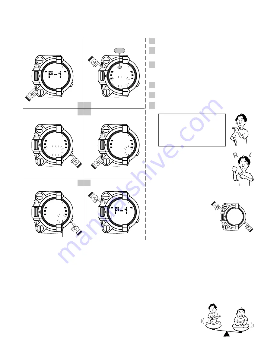 Casio QW-1456 Operation Chart Download Page 4