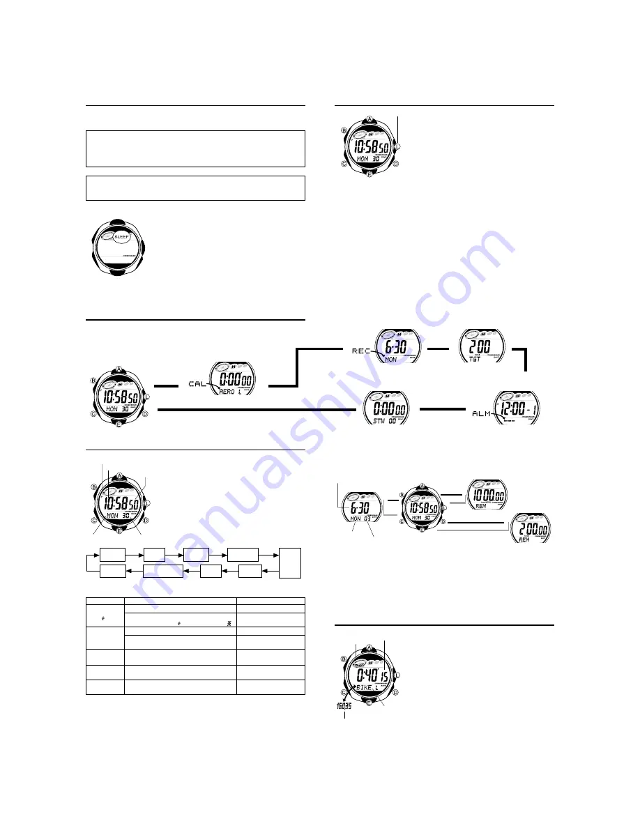 Casio QW-2802 Service Manual Download Page 4