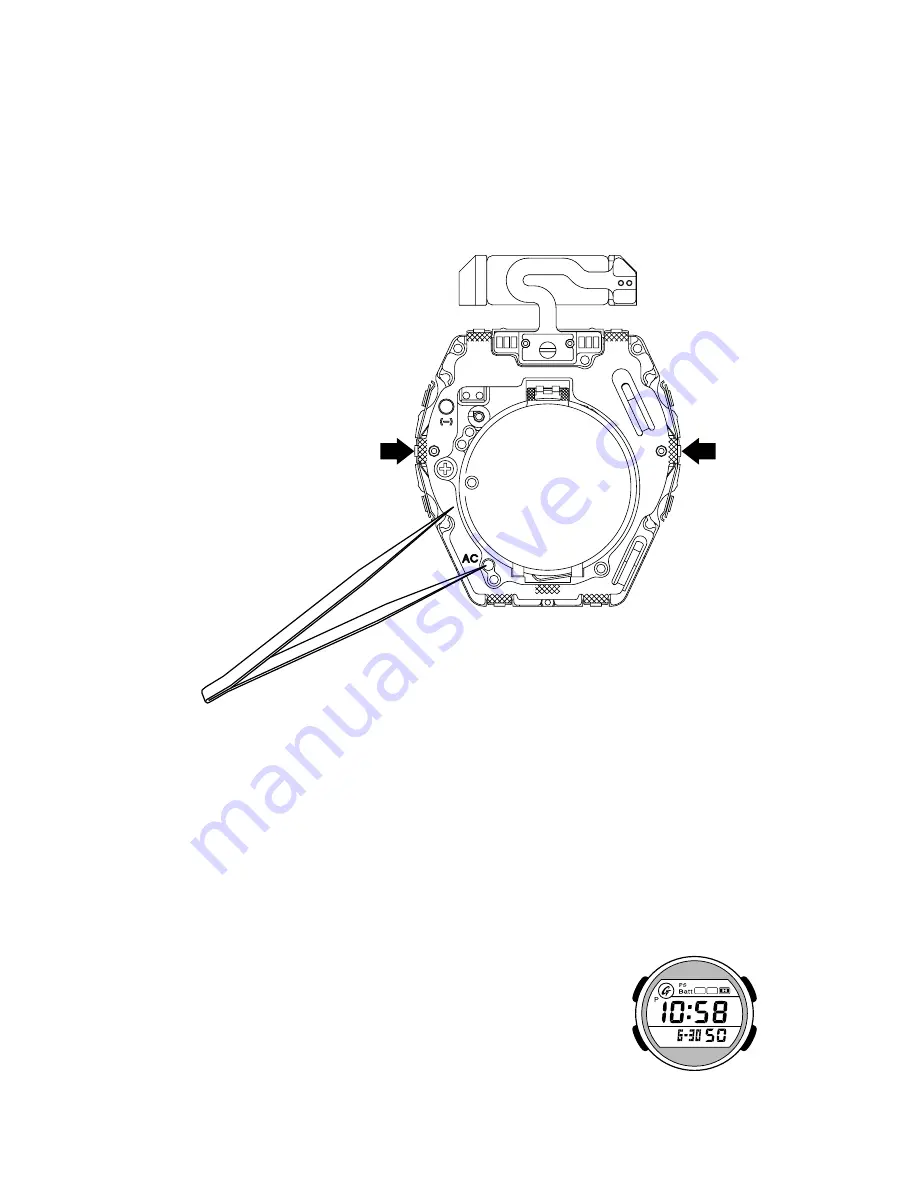 Casio QW-2983 Service Manual Download Page 8