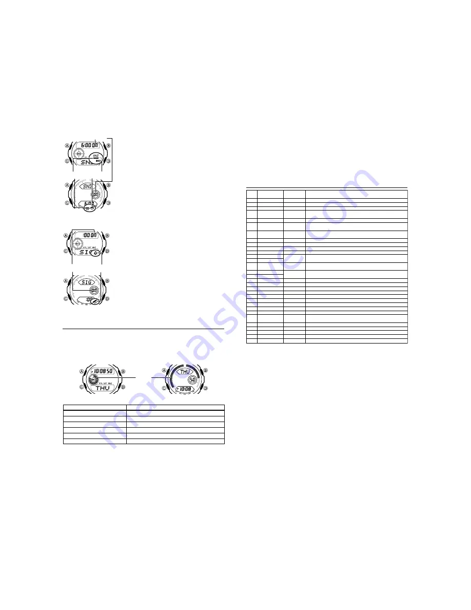 Casio QW-4314 Service Manual Download Page 6