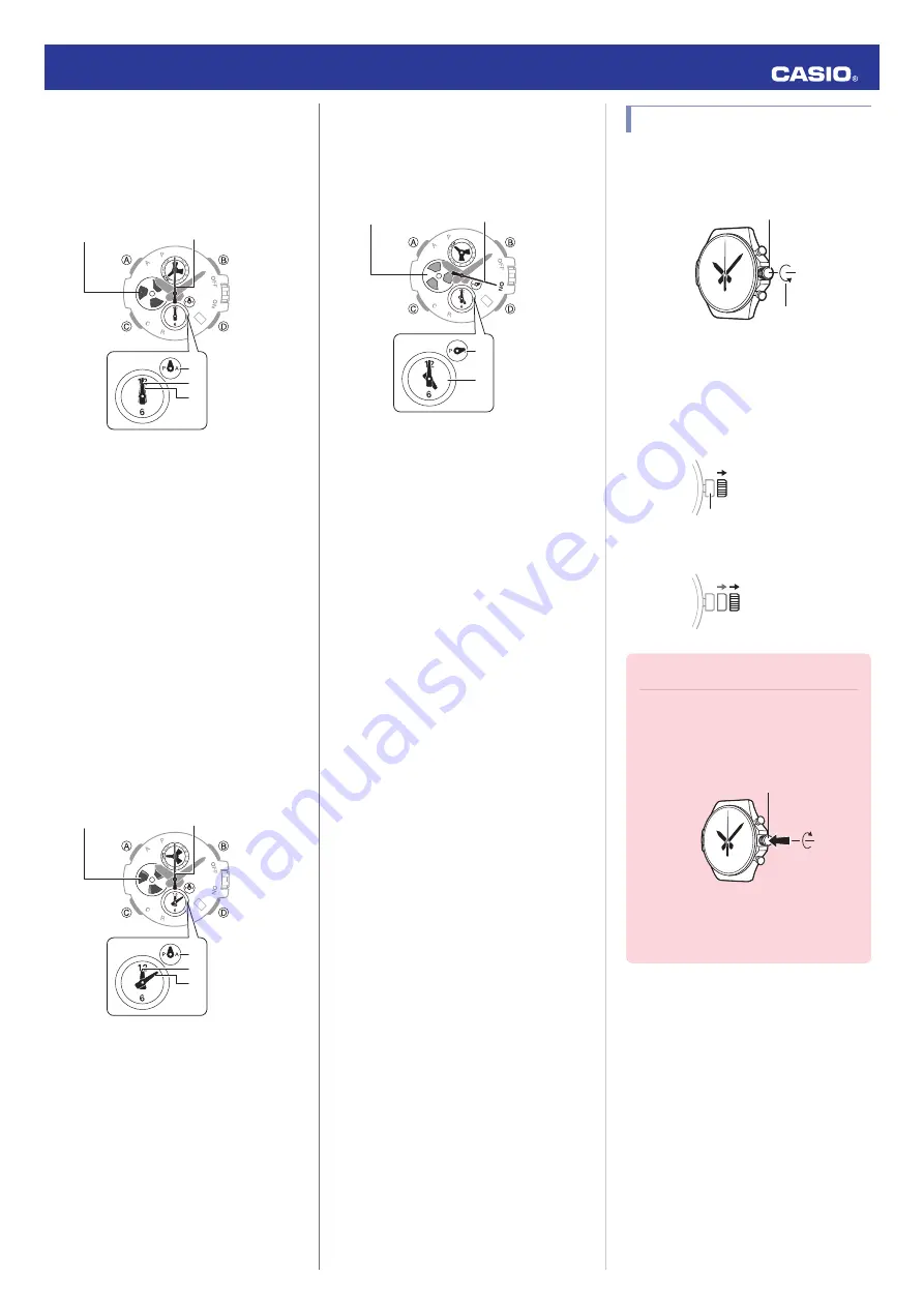 Casio QW 5513 Operation Manual Download Page 3