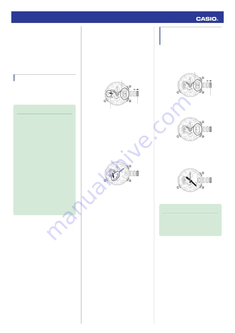 Casio QW 5531 Operation Manual Download Page 14