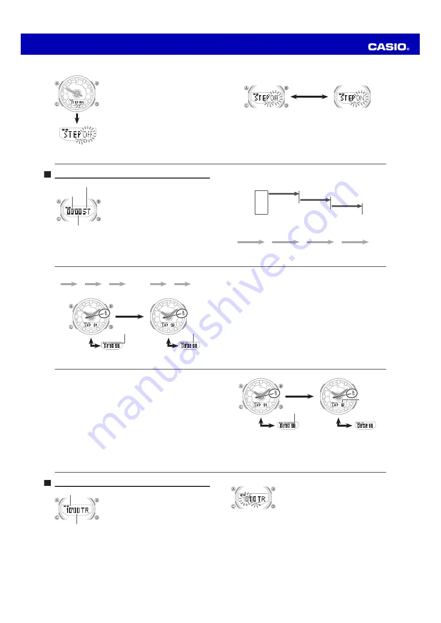 Casio QW 5540 Operation Manual Download Page 6