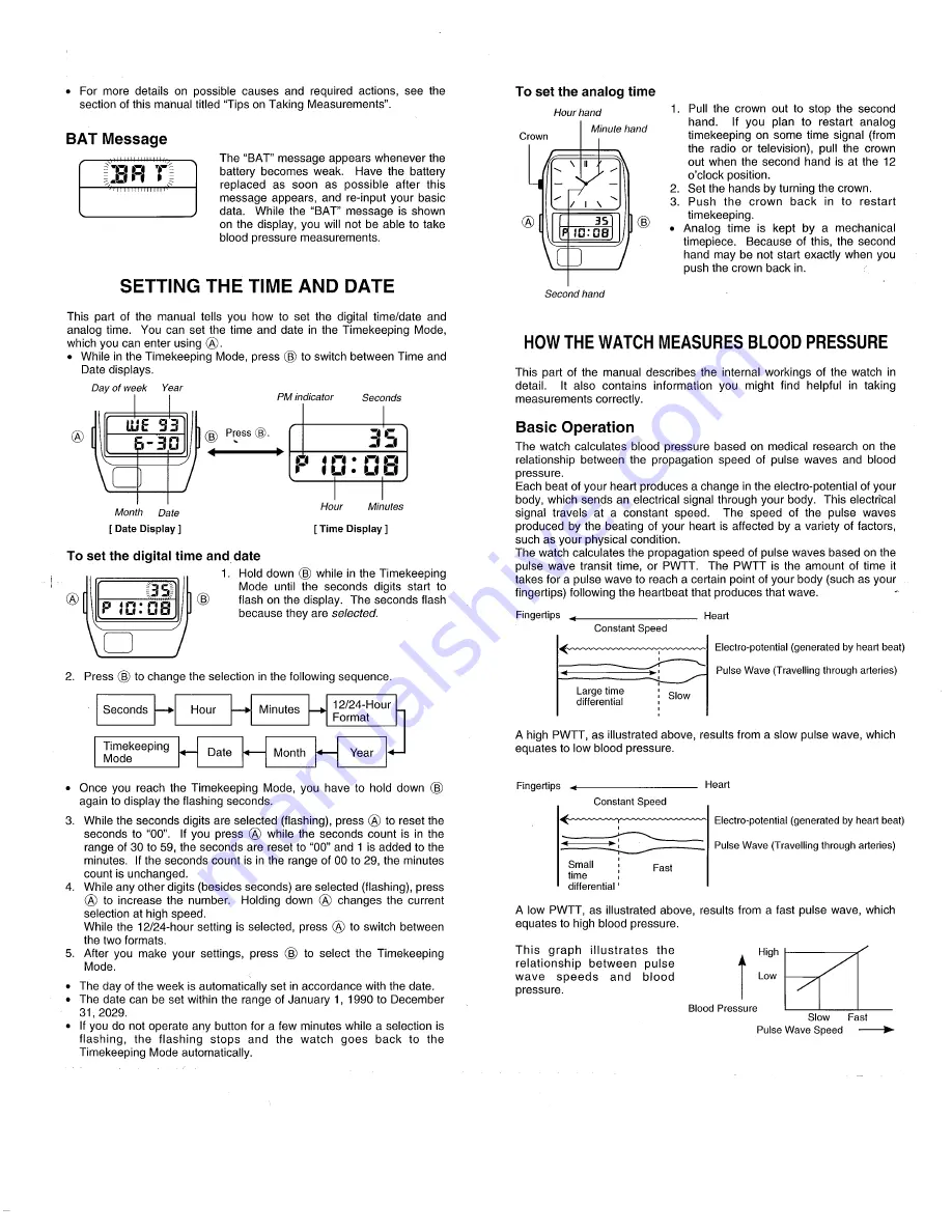 Casio QW-770 General Manual Download Page 5