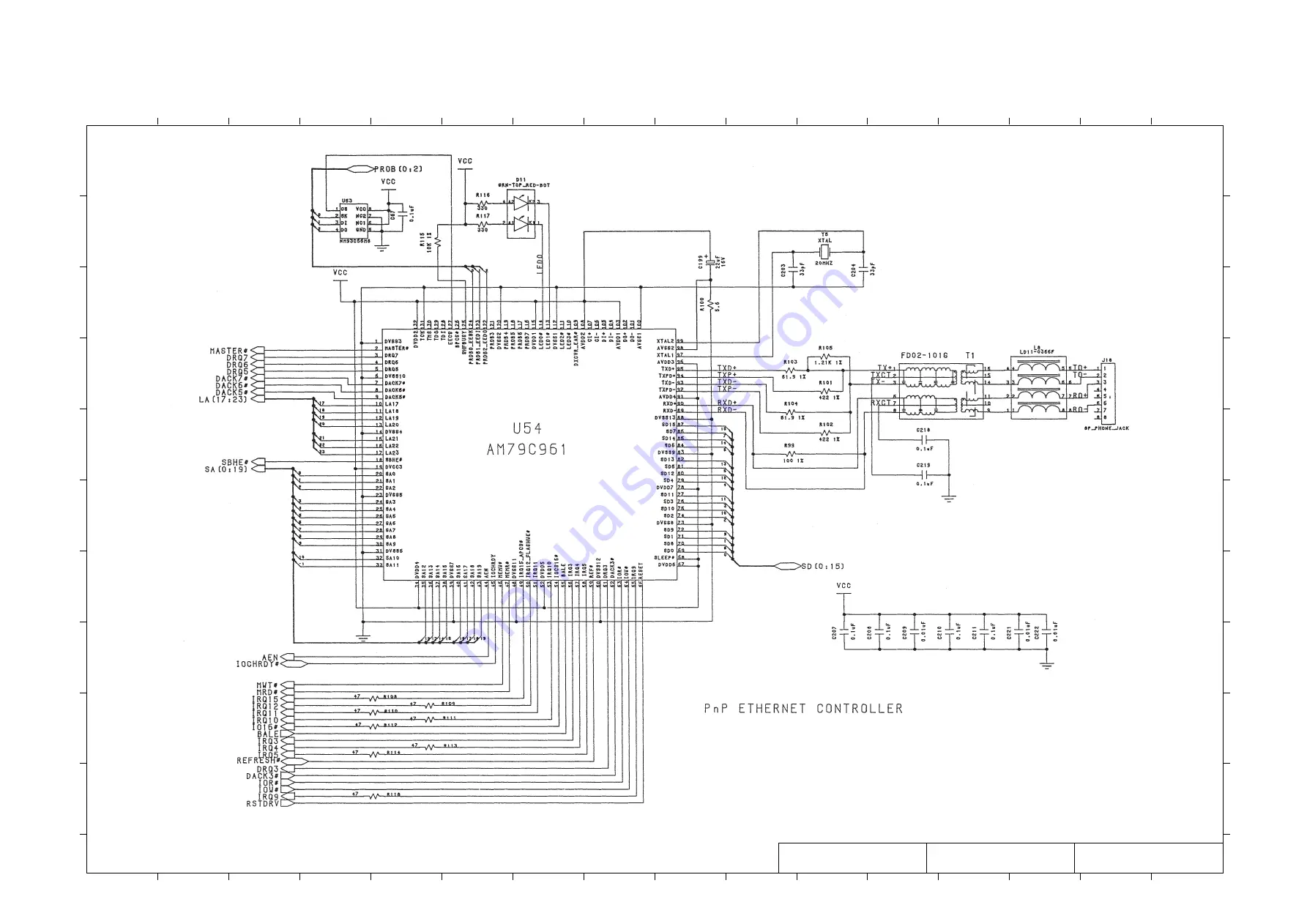 Casio SA-5000 Service Manual Download Page 67